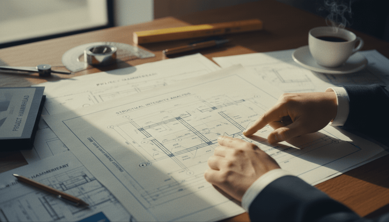Engineering plans and technical documentation for oil and gas projects